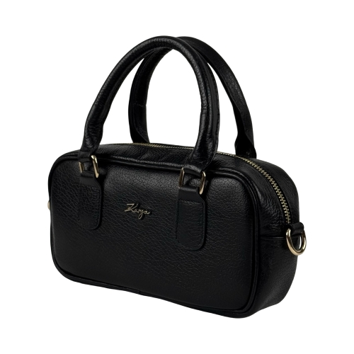 Сумка жіноча шкіряна Karya 5086-45 чорна