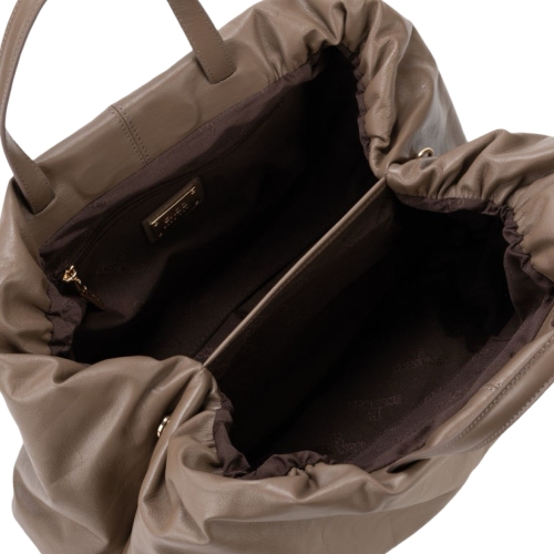 Сумка-саквояж женская кожаная Enzo Nori EN1095-KR11 бежевая