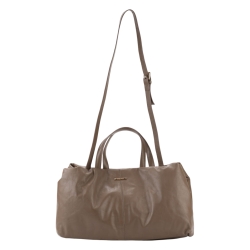 Сумка-саквояж женская кожаная Enzo Nori EN1095-KR11 бежевая