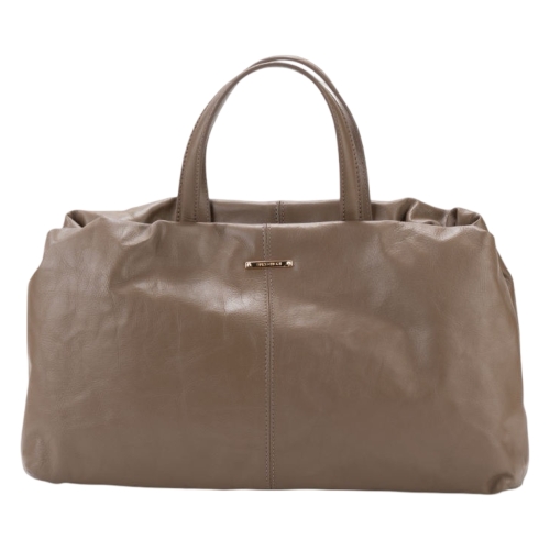 Сумка-саквояж женская кожаная Enzo Nori EN1095-KR11 бежевая