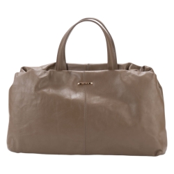 Сумка-саквояж женская кожаная Enzo Nori EN1095-KR11 бежевая