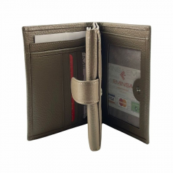 Кошелек женский кожаный Eminsa 2034 37-17 коричневый