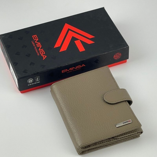 Гаманець жіночий шкіряний Eminsa 2034 37-17 коричневий