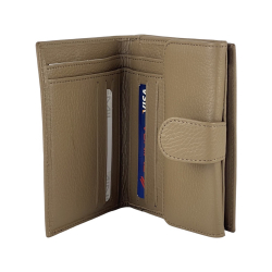 Кошелек женский кожаный Eminsa 2034 37-37 бежевый