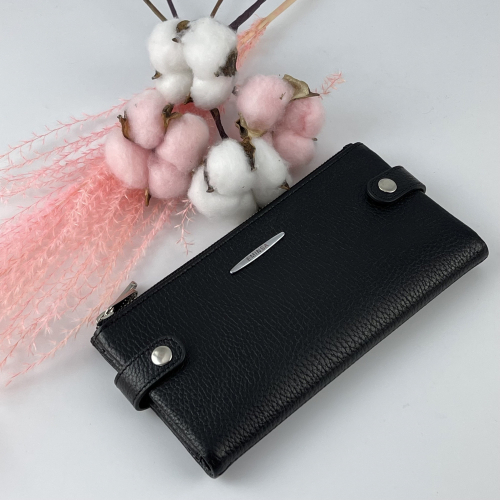 Гаманець жіночий шкіряний Eminsa 2117 18-1 чорний