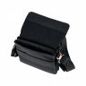 Сумка чоловіча шкіряна Eminsa 6111 37-1 чорна