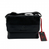Сумка чоловіча шкіряна Eminsa 6111 37-1 чорна