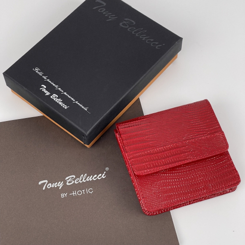Кошелек женский кожаный Tony Bellucci T555-957 красный