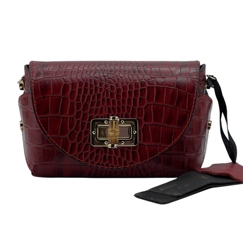 Сумка крос-боді жіноча шкіряна Tony Bellucci 0692-958 червона