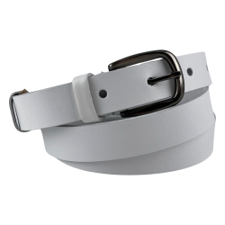 Ремінь жіночий шкіряний Кремінь 05.25.00.69 білий 115 см