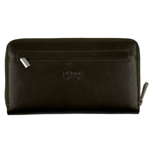 Гаманець жіночий шкіряний Karya 1072-617 оливковий