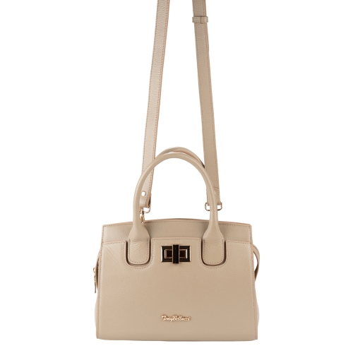 Сумка жіноча шкіряна Tony Bellucci 0992-219 бежева