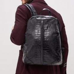 Рюкзак чоловічий шкіряний Bond Non 1096-356