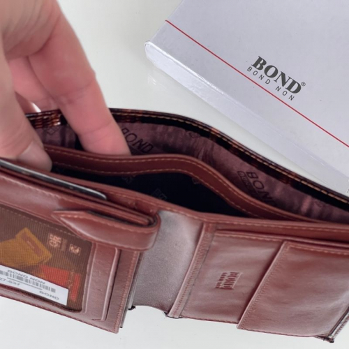 Гаманець чоловічий шкіряний Bond Non 527-537