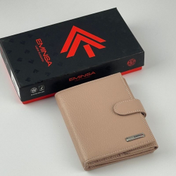 Кошелек женский кожаный Eminsa 2034 37-31 светло-розовый