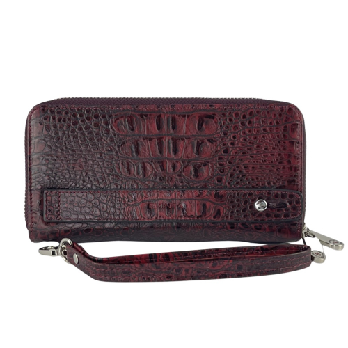 Кошелек женский кожаный Eminsa 2160 15-6 бордовый