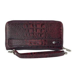 Гаманець жіночий шкіряний Eminsa 2160 15-6 бордовий