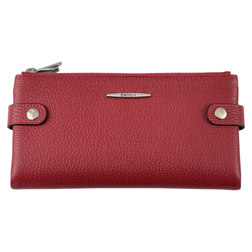 Гаманець жіночий шкіряний Eminsa 2117 18-5 червоний