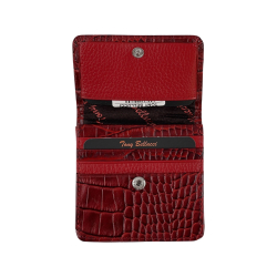 Кошелек женский кожаный Tony Bellucci T555-958 красный 