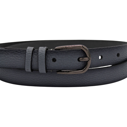 Ремінь жіночий шкіряний Кремінь 05.25.62.06 120 см темно-сірий