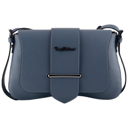 Сумка жіноча шкіряна Tony Bellucci 0517-215 блакитна