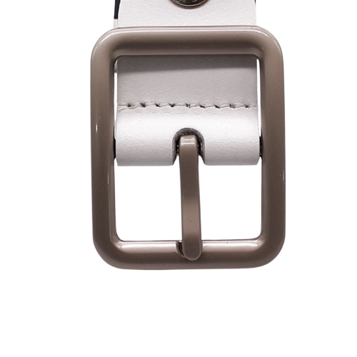 Ремень женский кожаный Кремень 05.30.00.163 белый 125 см