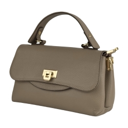 Сумка жіноча шкіряна Karya 2574-50 бежева