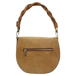 Сумка женская кожаная Karya 2448-3 светло-коричневая