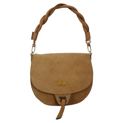 Сумка женская кожаная Karya 2448-3 светло-коричневая