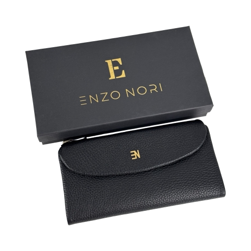 Кошелек женский кожаный Enzo Nori EN2001-901 черный