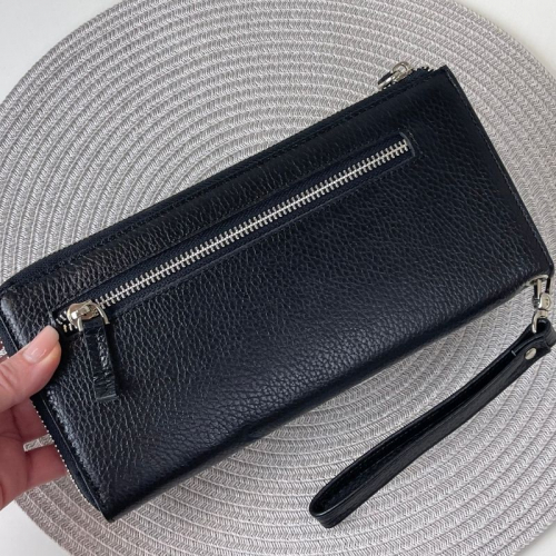 Клатч чоловічий шкіряний Bond 436-281 чорний