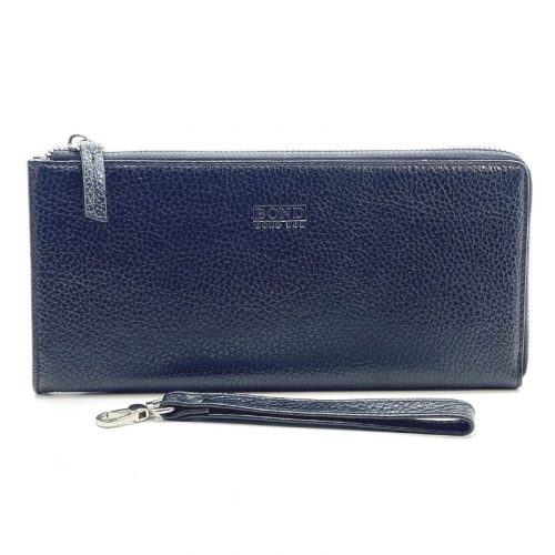 Клатч чоловічий шкіряний Bond 436-281 чорний