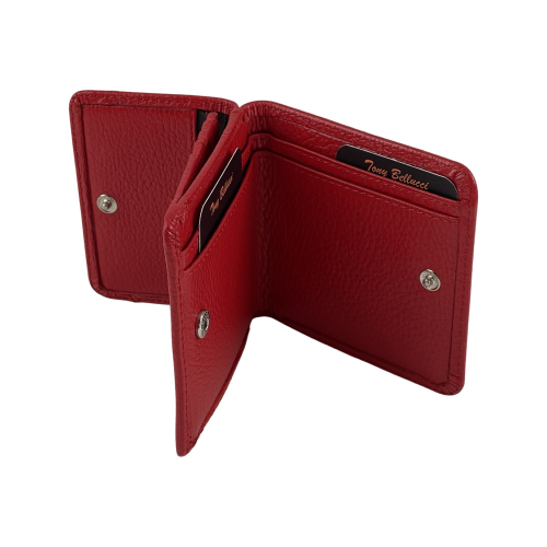 Кошелек женский кожаный Tony Bellucci T555-282 красный