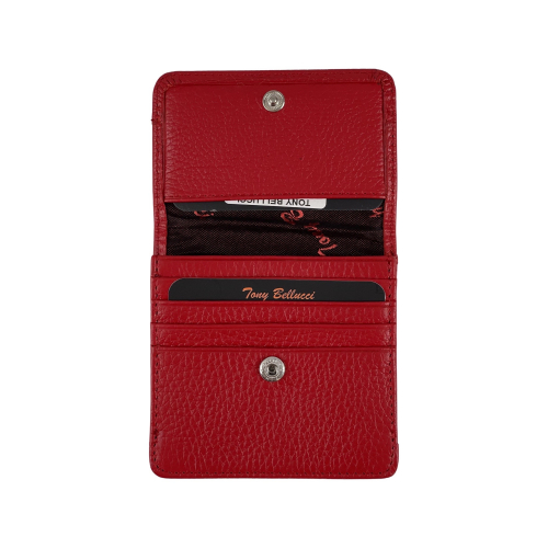 Кошелек женский кожаный Tony Bellucci T555-282 красный
