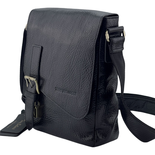 Сумка мужская кожаная Tony Bellucci T5164-893 черная