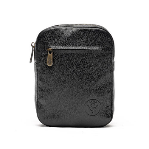 Сумка мужская кожаная Vittorio Safino VS 003 черная Корсика