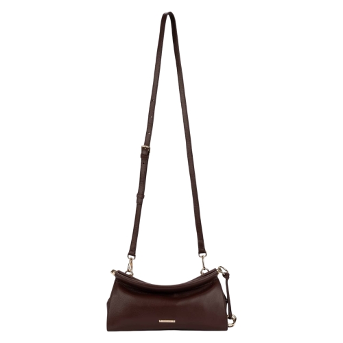 Сумка женская кожаная Enzo Nori EN1114-256 шоколадная