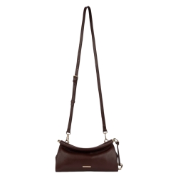 Сумка женская кожаная Enzo Nori EN1114-256 шоколадная
