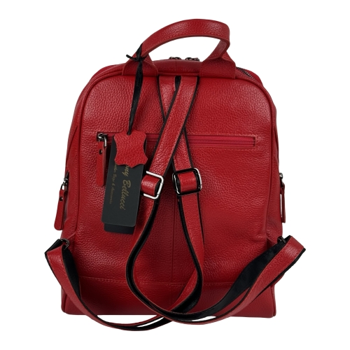 Рюкзак женский кожаный Tony Bellucci 0061-282 красный