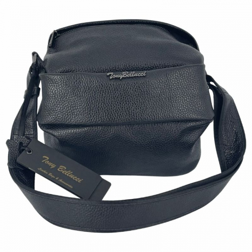 Сумка женская кожаная Tony Bellucci 0349-281 черная