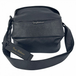 Сумка жіноча шкіряна Tony Bellucci 0349-281 чорна