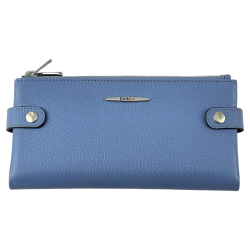Кошелек женский кожаный Eminsa 2117 18-30 голубой