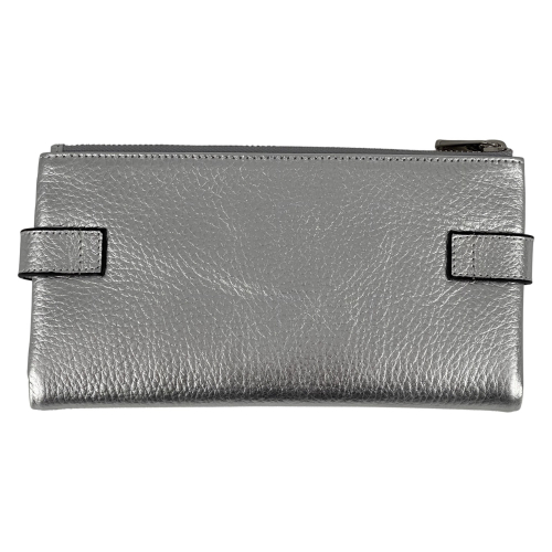Кошелек женский кожаный Eminsa 2117 32-11 серебристый