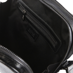 Сумка чоловіча шкіряна Bond Non 1106-281 чорна