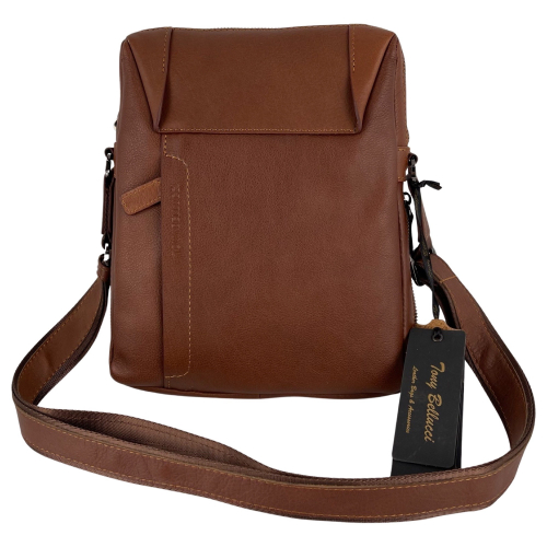 Сумка чоловіча шкіряна Tony Bellucci T1157-3 коричнева