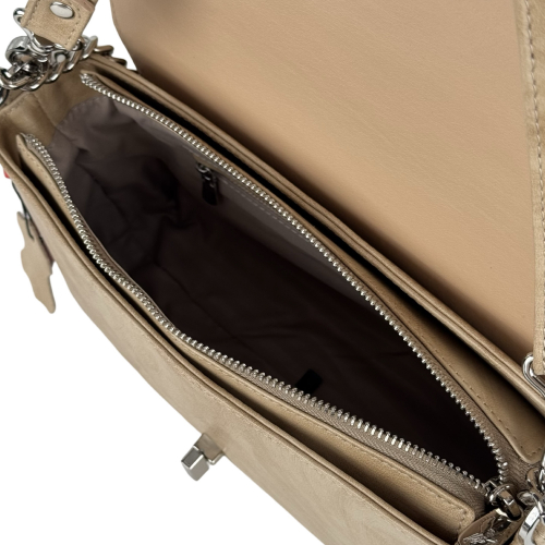 Сумка женская кожаная Vito Torelli 1100 2107 бежевая