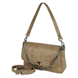 Сумка женская кожаная Vito Torelli 1100 2107 бежевая