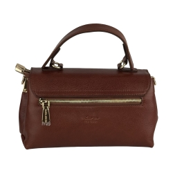 Сумка женская кожаная Karya 2574-615 коричневая