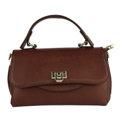Сумка женская кожаная Karya 2574-615 коричневая