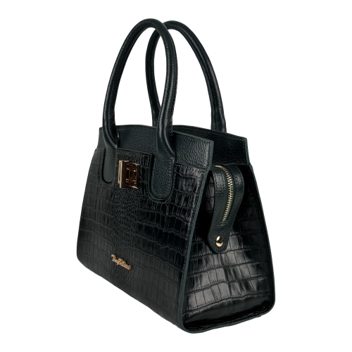 Сумка жіноча шкіряна Tony Bellucci 0992-360 темно-зелена